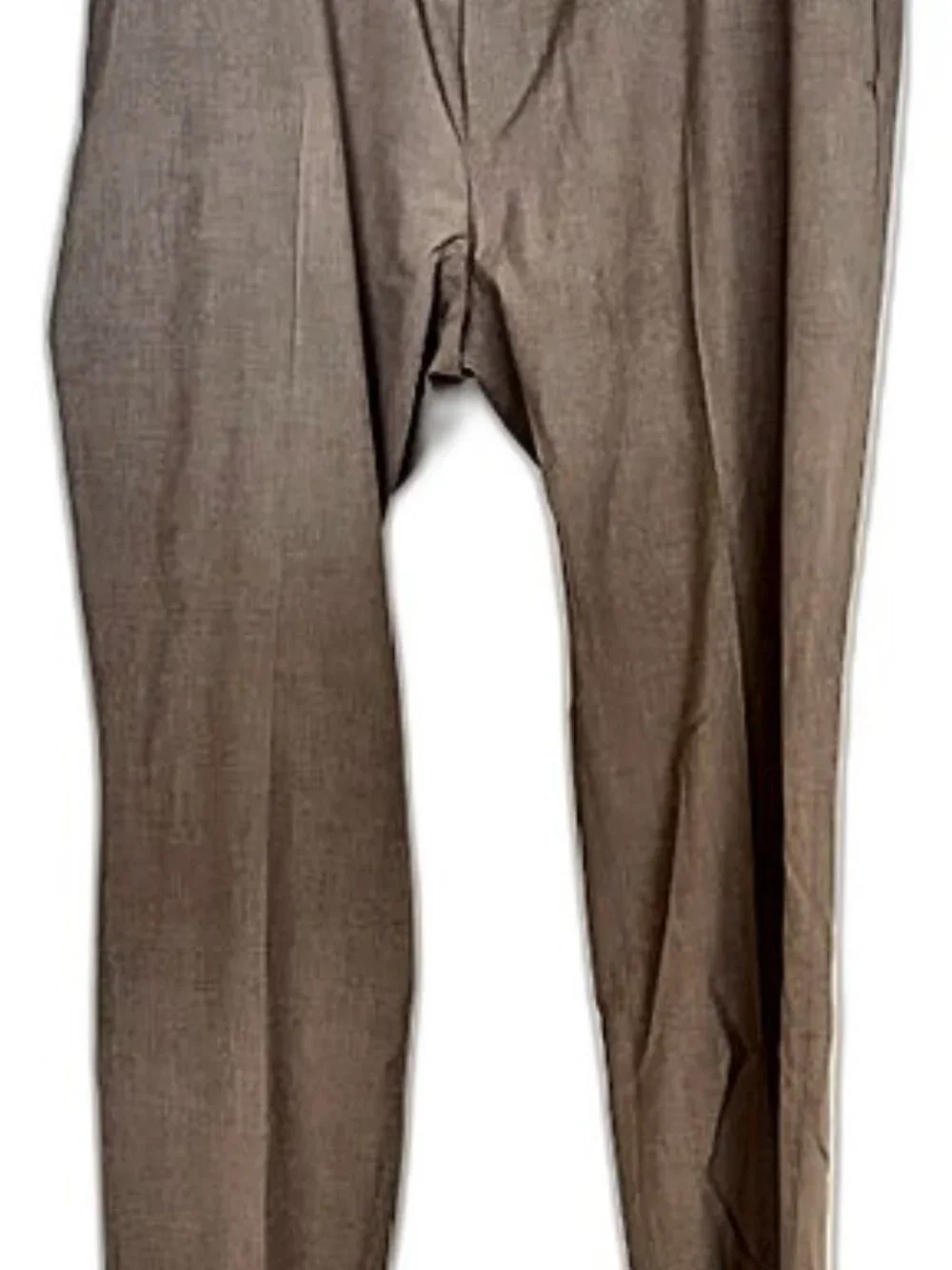 H&M Men's Slim Fit Dress Pants Tan Flat Front NWT Size 42x30